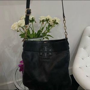 Black Leather CrossBody